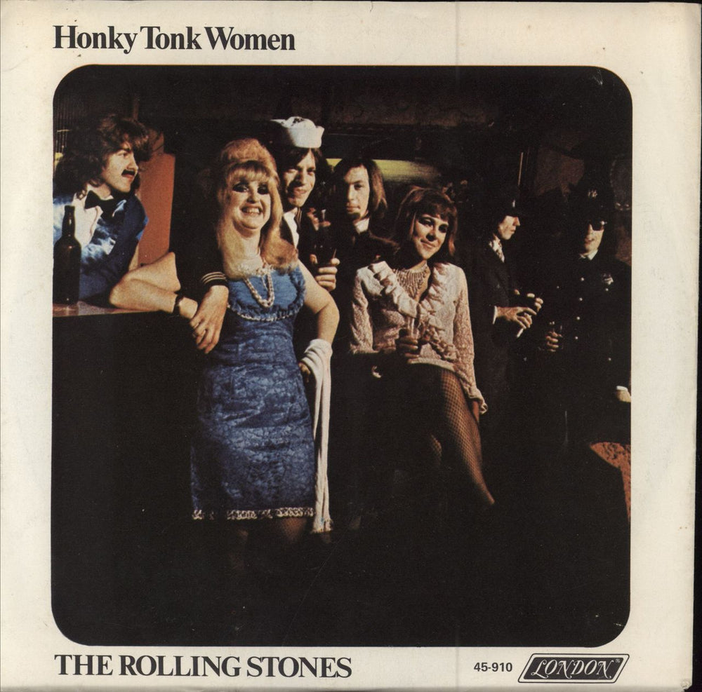 The Rolling Stones Honky Tonk Woman - P/S - EX US 7