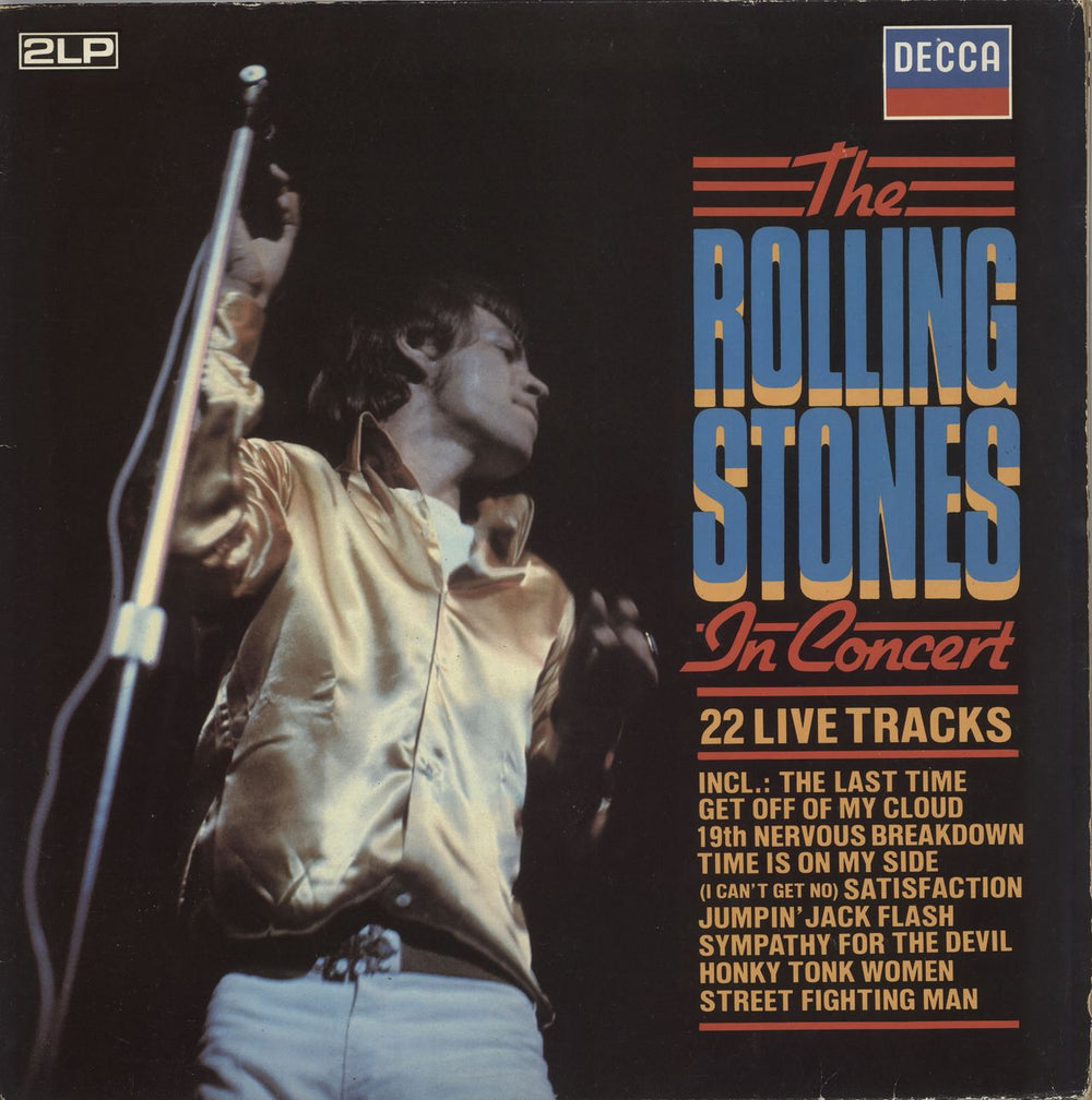 The Rolling Stones In Concert - EX Dutch 2-LP vinyl record set (Double LP Album) 6640037