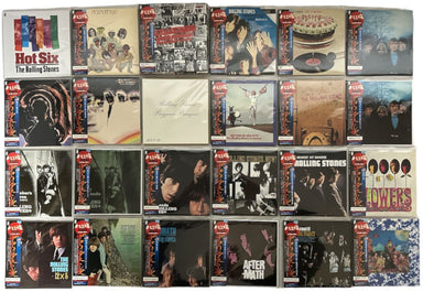 The Rolling Stones In The 60's - Boxed Paper Sleeve Collection + Hot Six Sampler Japanese CD Album Box Set ROLDXIN830252