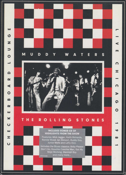 The Rolling Stones Live At The Checkerboard Lounge Chicago 1981 UK 2-disc  CD/DVD set