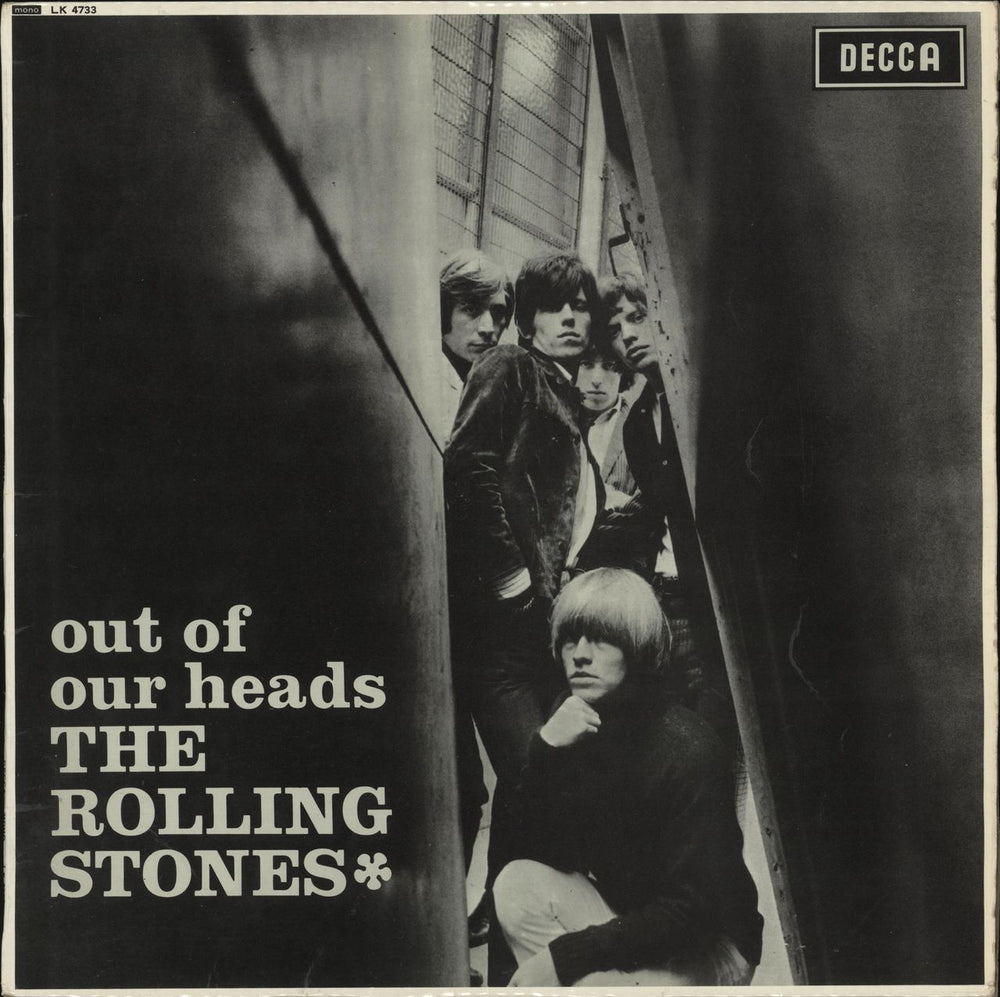 The Rolling Stones Out Of Our Heads - 1st - VG - wos UK vinyl LP album (LP record) LK4733