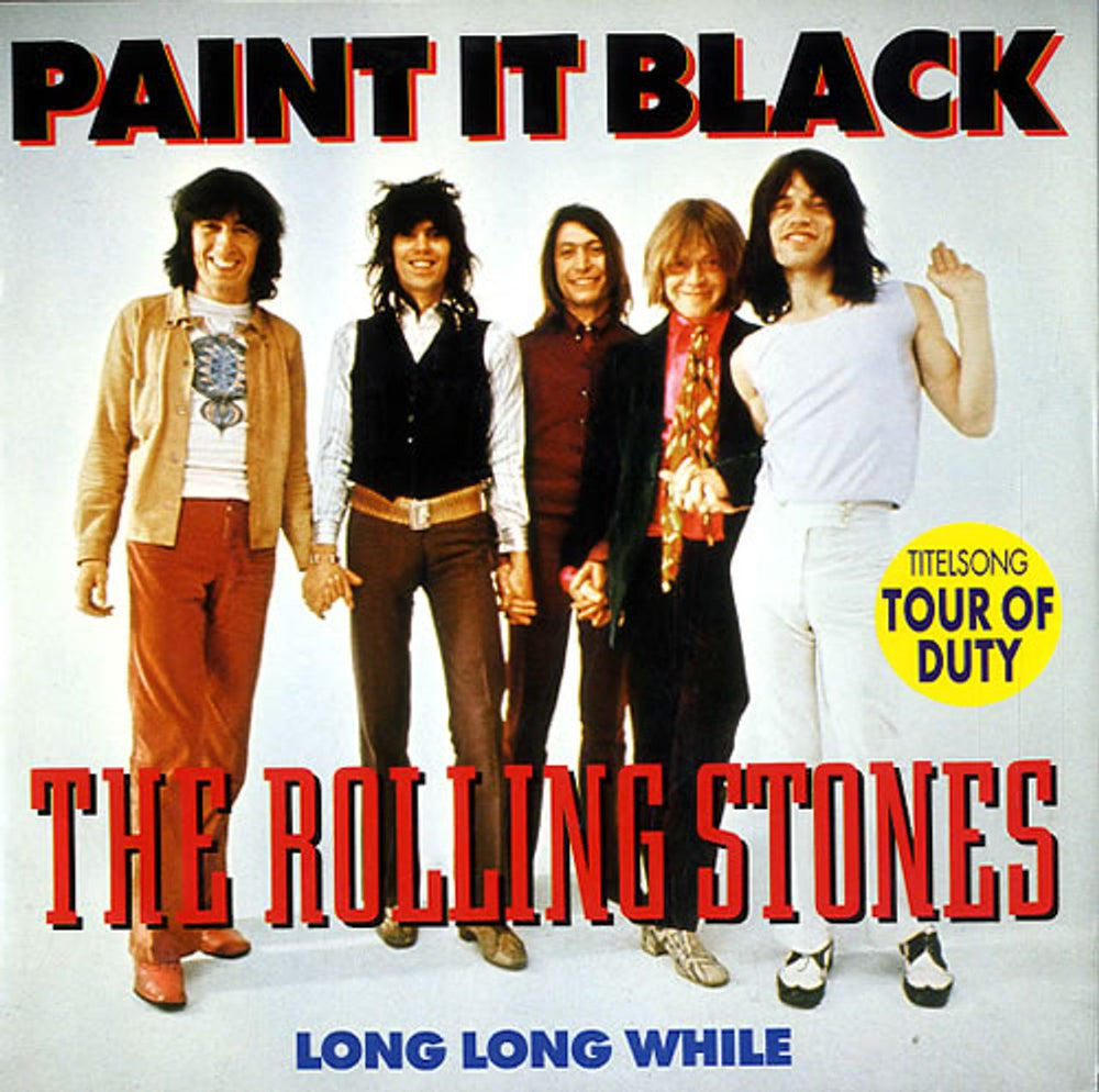 The Rolling Stones Paint It Black Dutch 7" vinyl single (7 inch record / 45) 882144-7