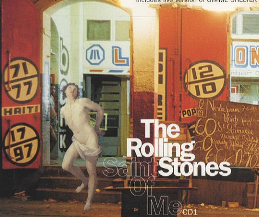 The Rolling Stones Saint Of Me - CD1 UK CD single (CD5 / 5") VSCDT1667