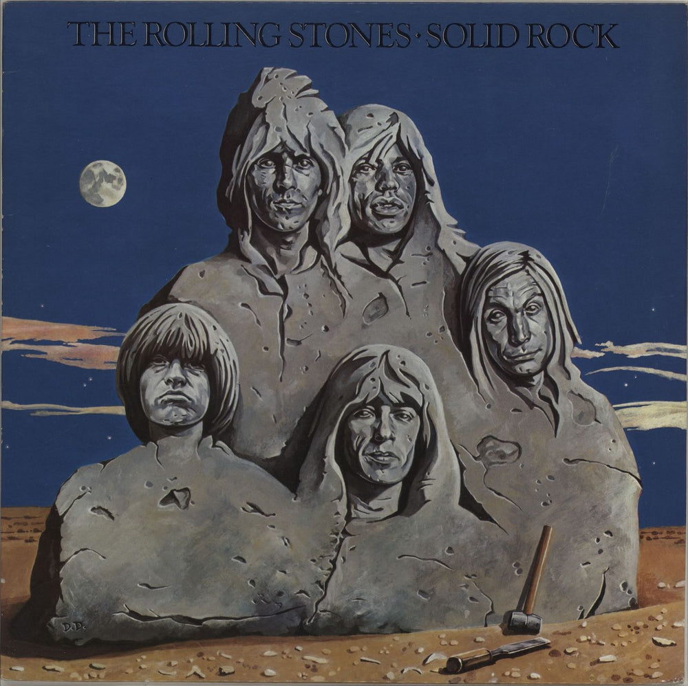 The Rolling Stones Solid Rock - 1st UK vinyl LP album (LP record) TAB1