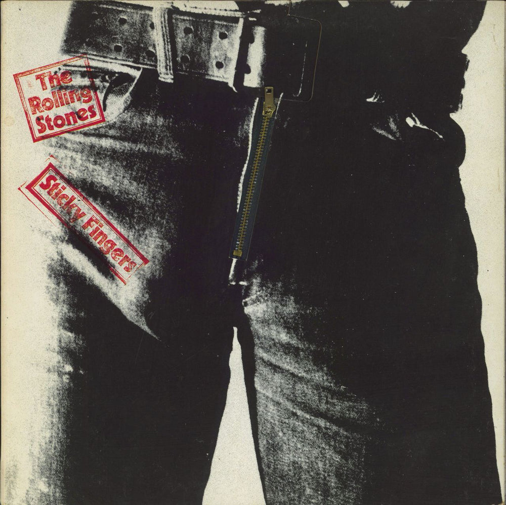 The Rolling Stones Sticky Fingers French vinyl LP album (LP record) COC59100