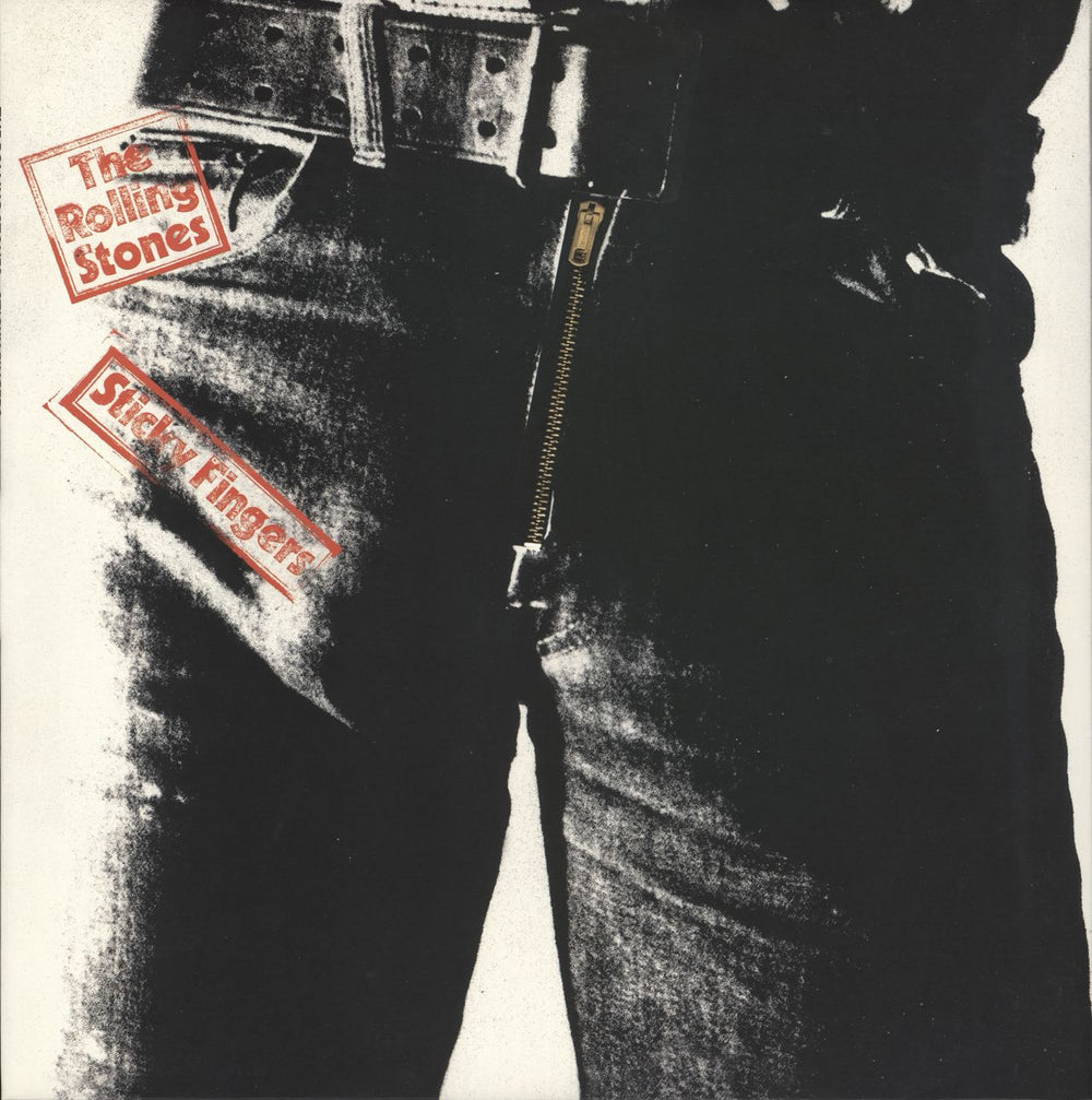 The Rolling Stones Sticky Fingers - Remastered 180 Gram UK vinyl LP album (LP record) 376484-4