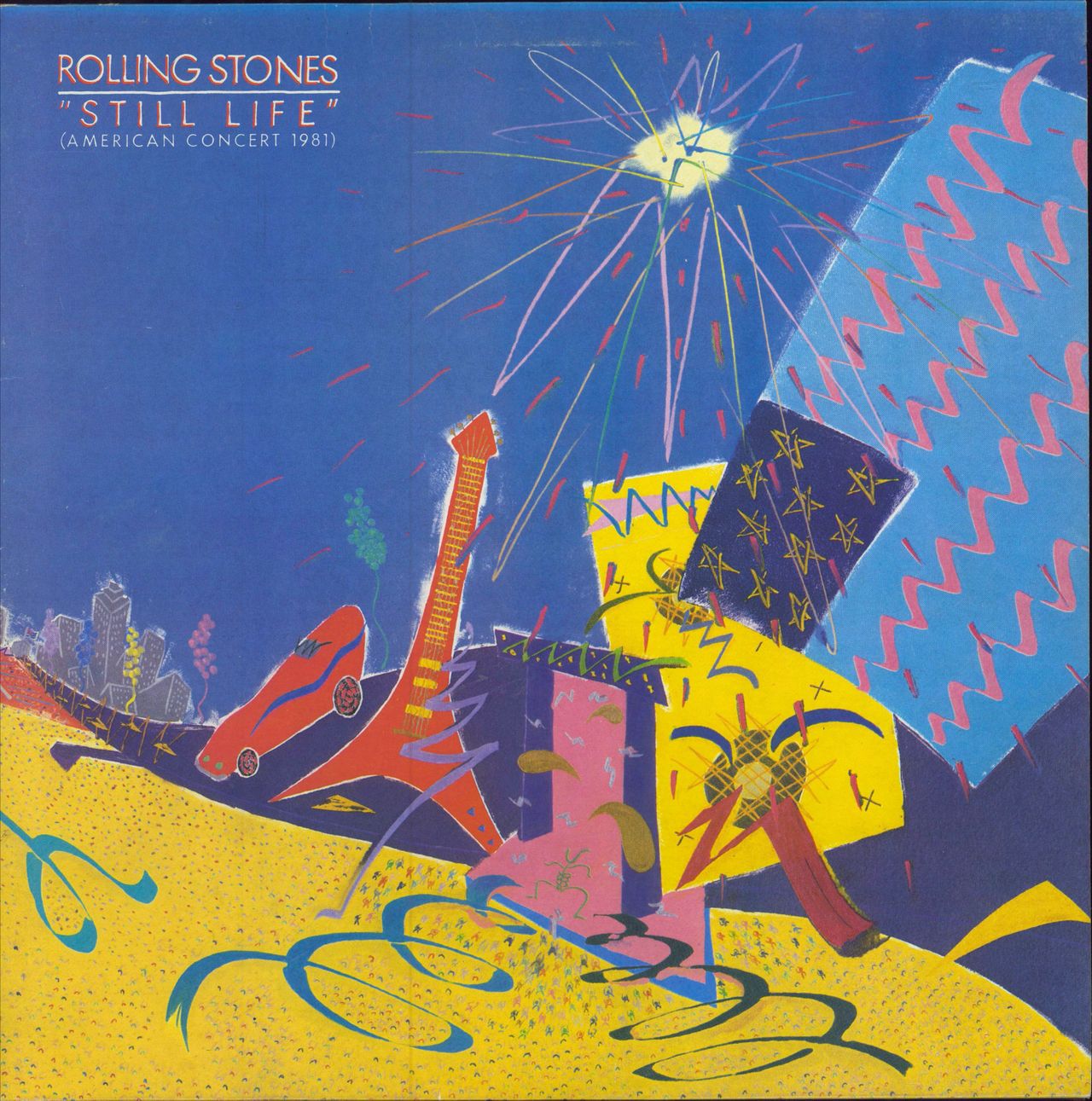 The Rolling Stones Still Life - Sample UK vinyl LP album (LP record) CUN39115