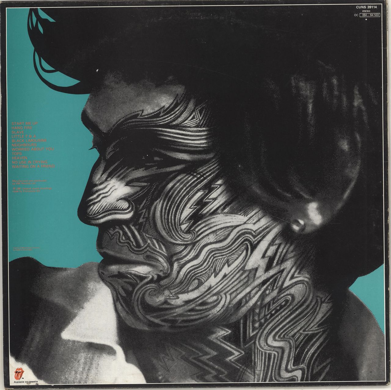 The Rolling Stones Tattoo You - 2nd UK Vinyl LP — RareVinyl.com