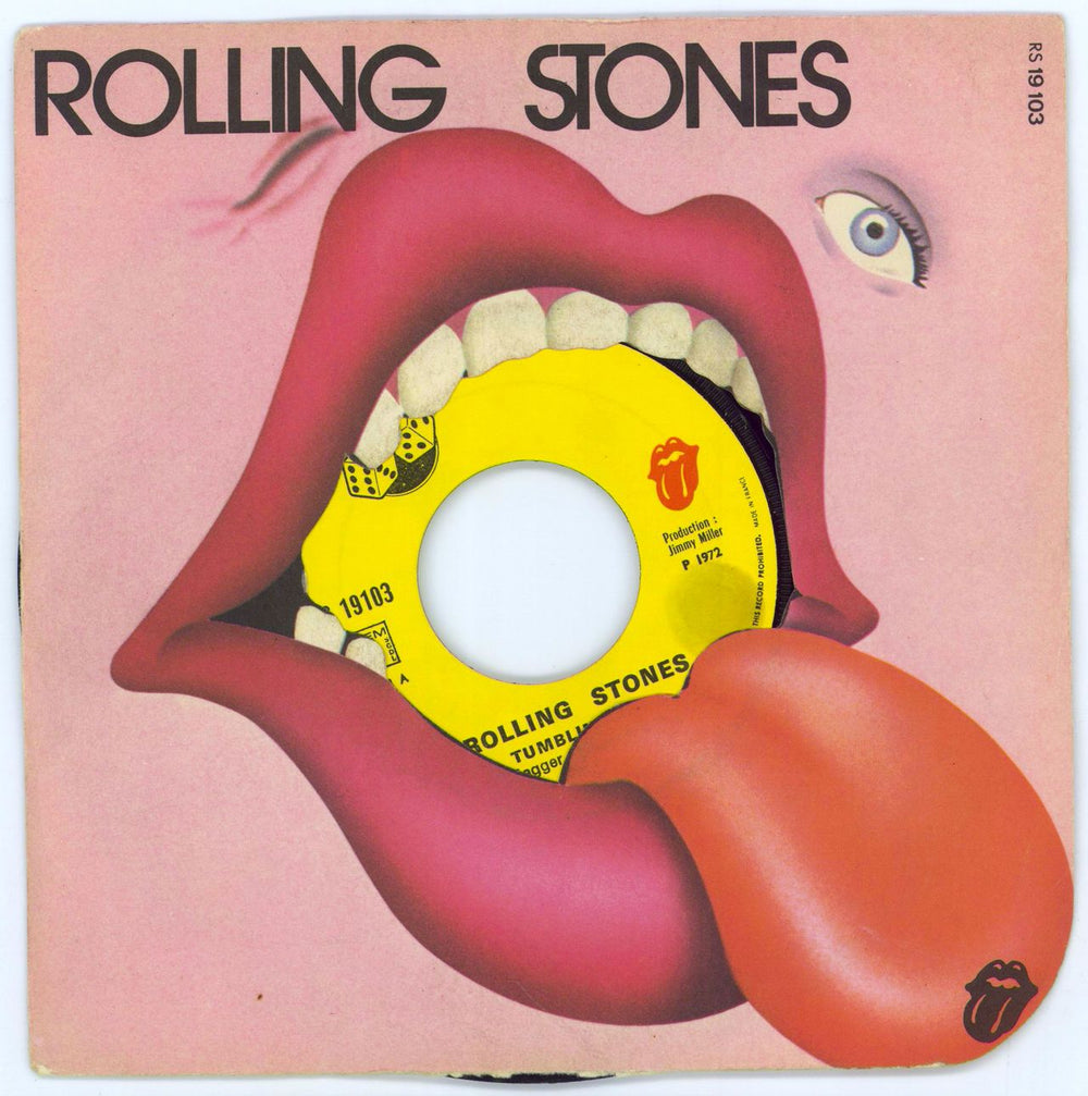 The Rolling Stones Tumbling Dice French 7" vinyl single (7 inch record / 45) RS19103