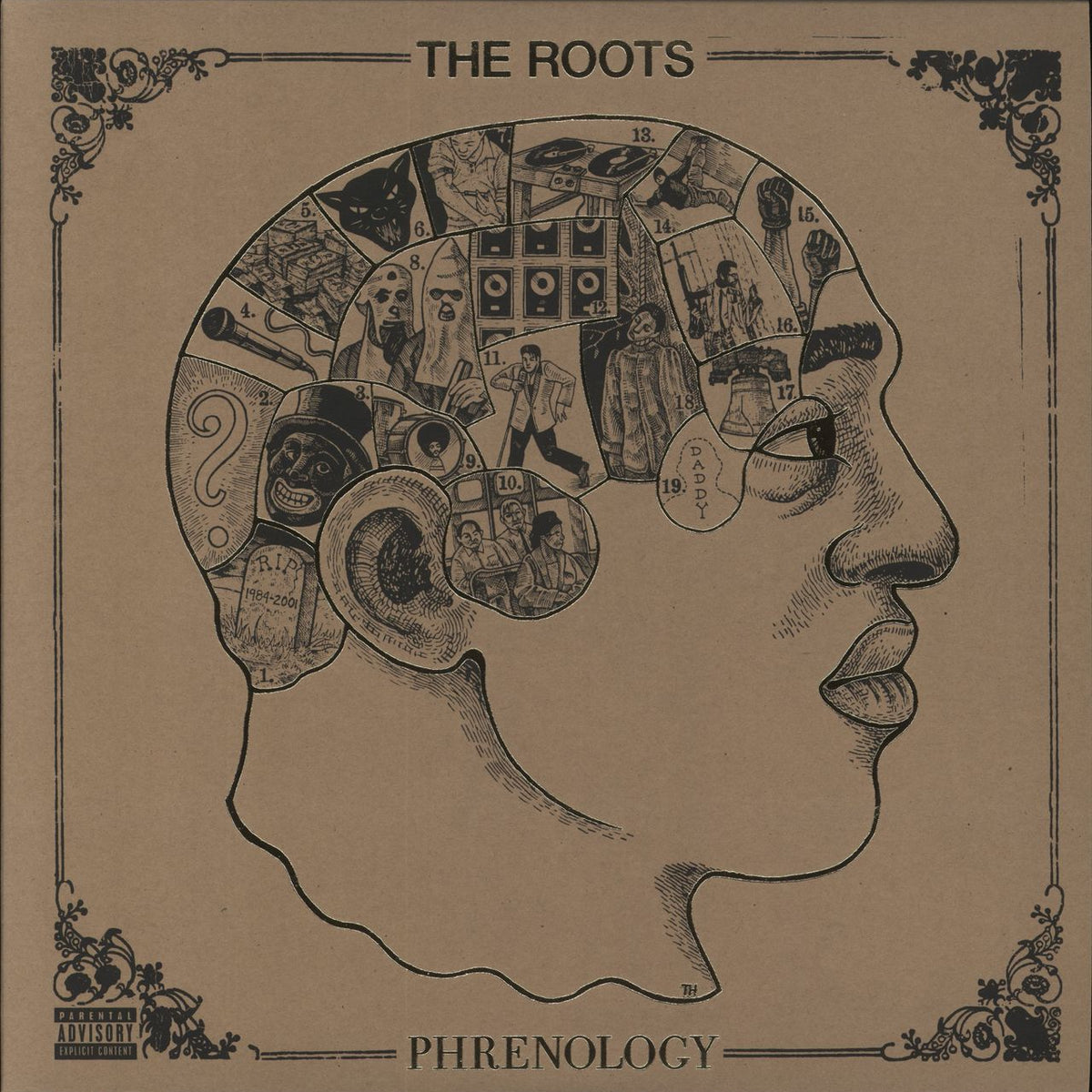 The Roots Phrenology - 180gm Brown Marbled Vinyl US 2-LP vinyl set 