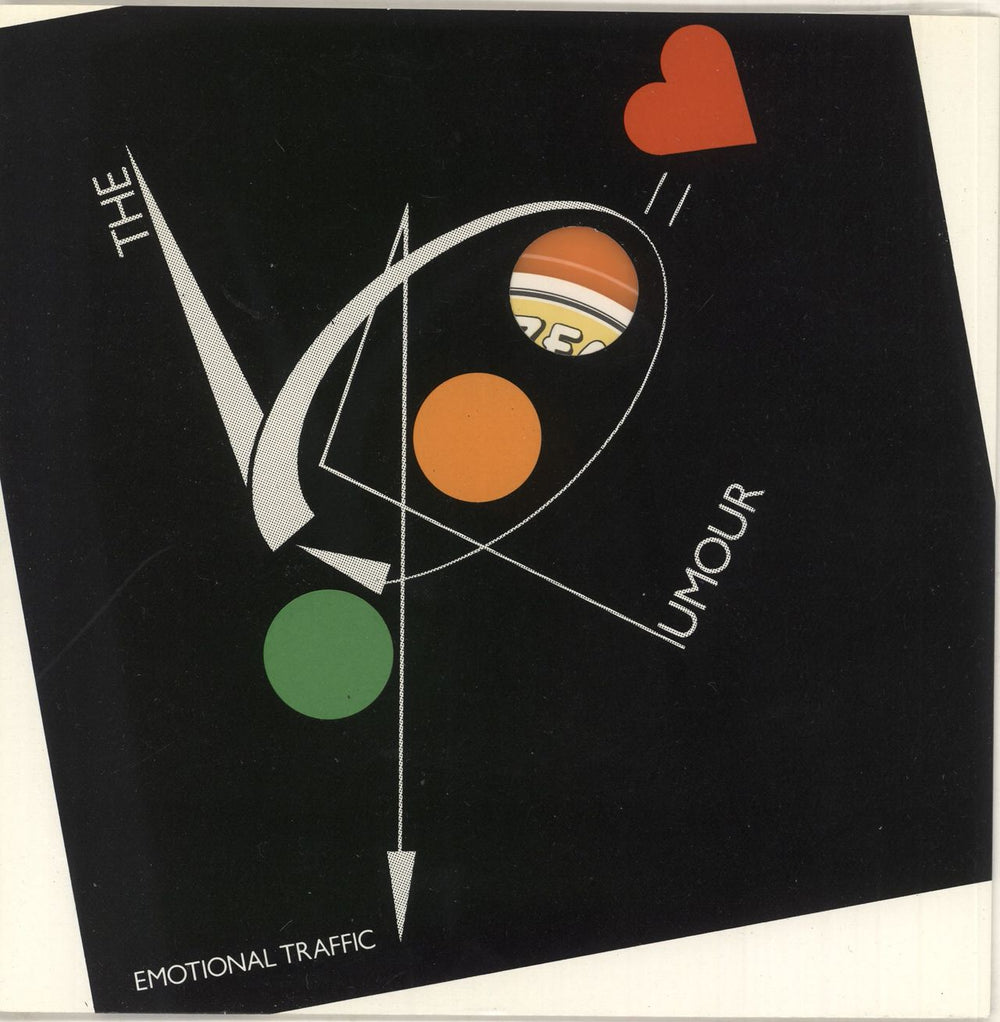 The Rumour Emotional Traffic - Orange Vinyl UK 7" vinyl single (7 inch record / 45) BUY45