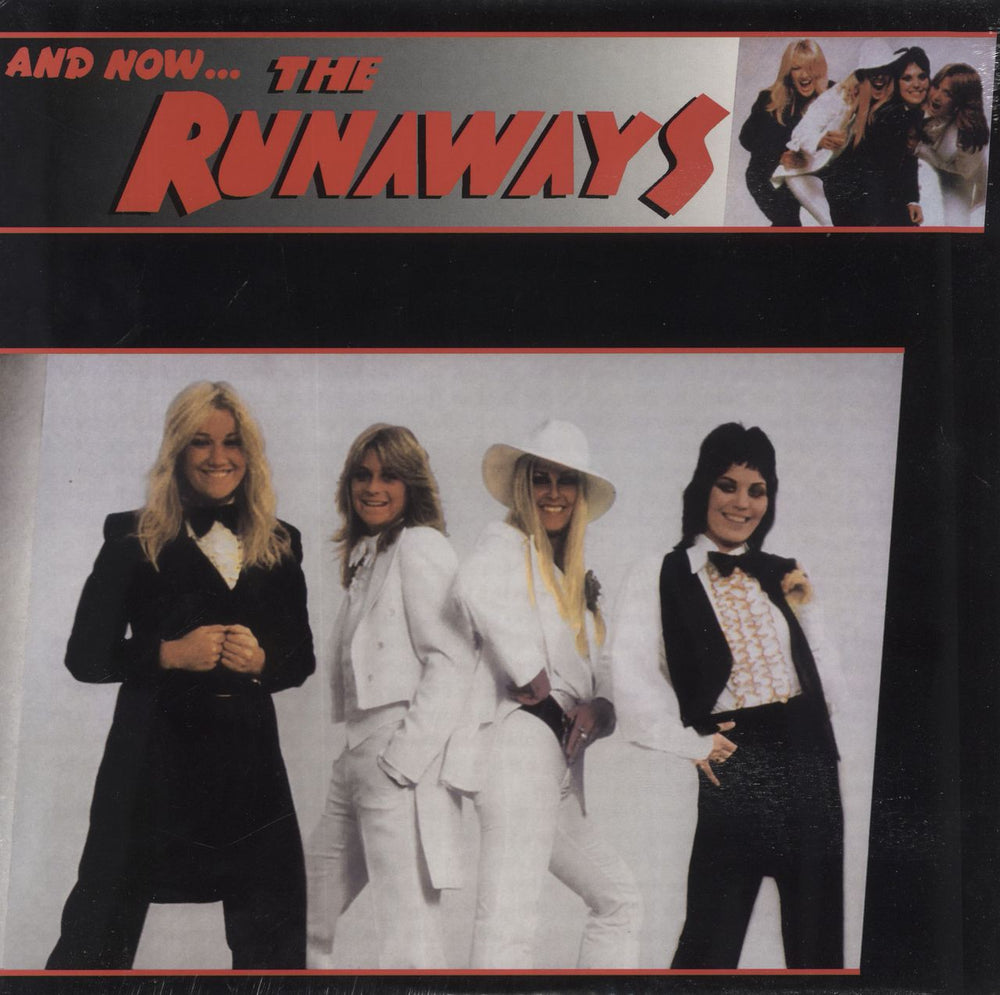 The Runaways And Now... The Runaways UK vinyl LP album (LP record) CRP116