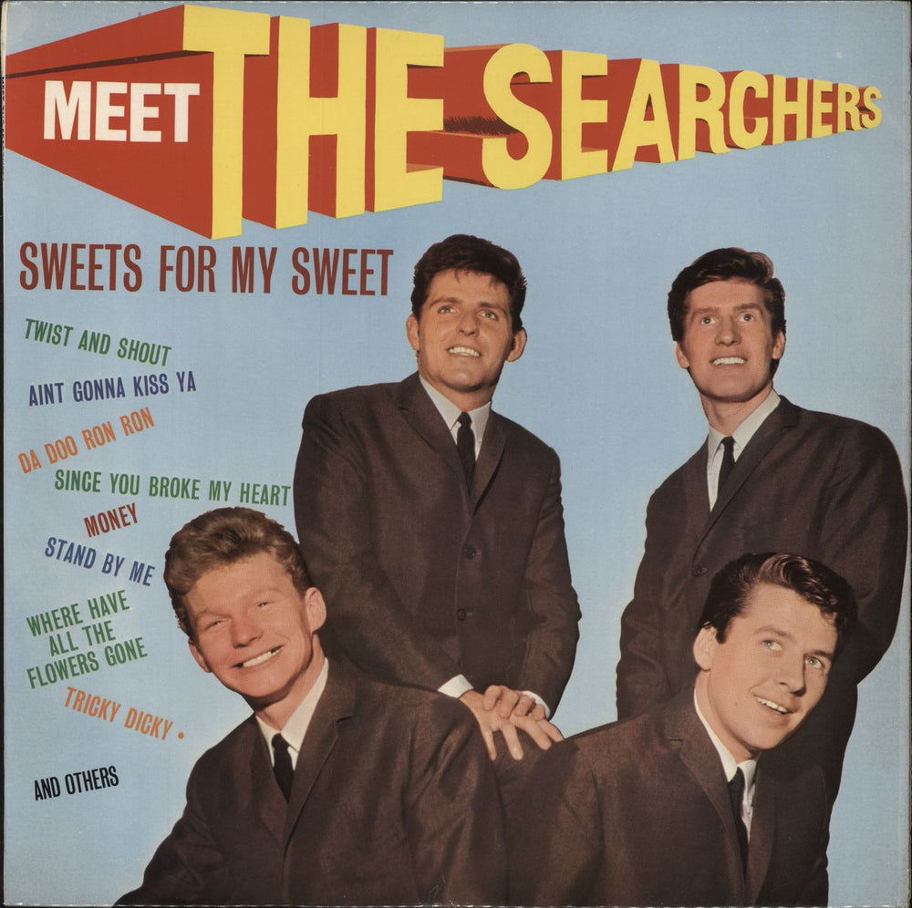 The Searchers Meet The Searchers - EX UK vinyl LP album (LP record) NPL18086