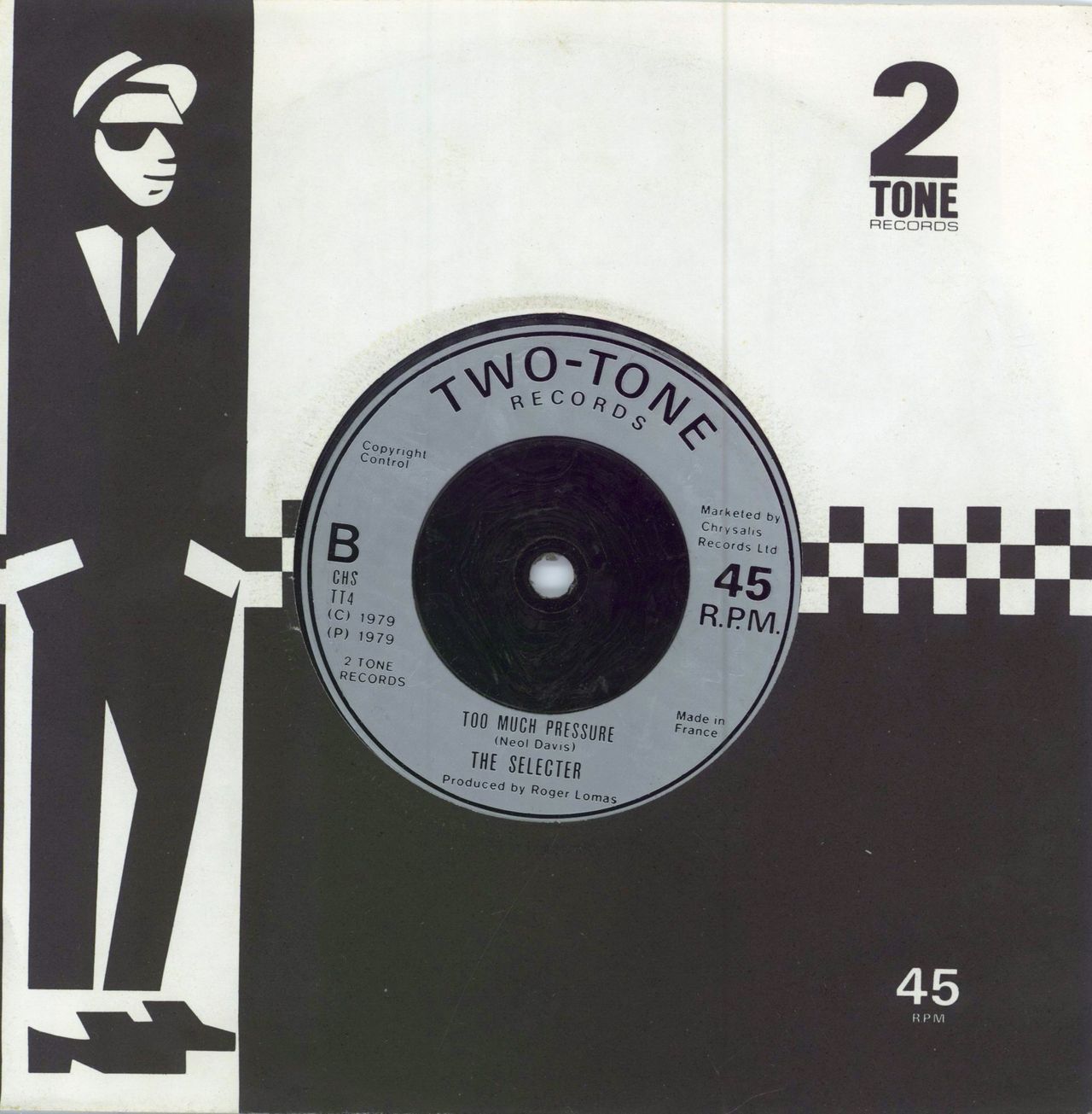 The Selecter On My Radio - Inj French 7" vinyl single (7 inch record / 45)