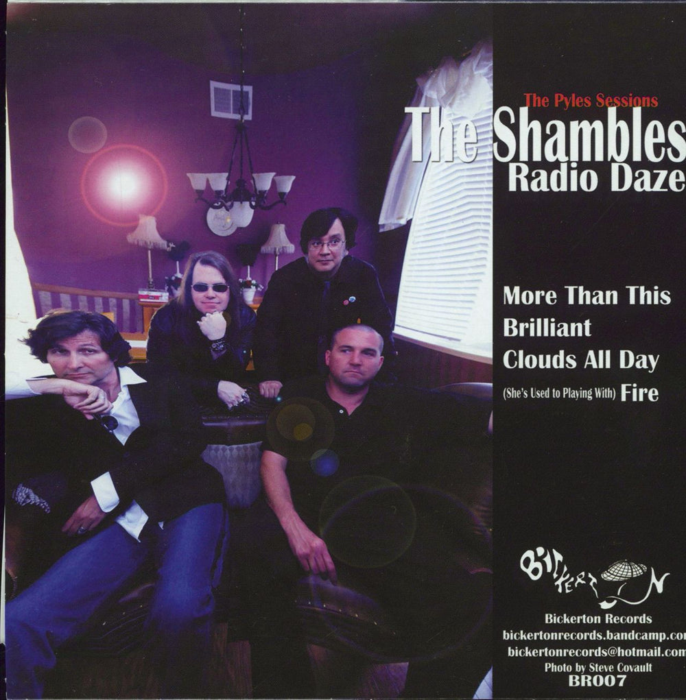 The Shambles Radio Daze: The Pyles Sessions Spanish 7" vinyl single (7 inch record / 45)