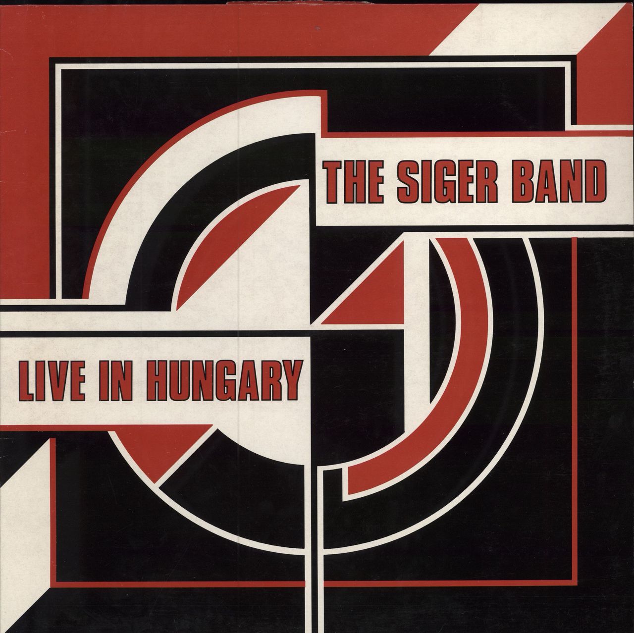 The Siger Band Live In Hungary UK vinyl LP album (LP record) SPJ526
