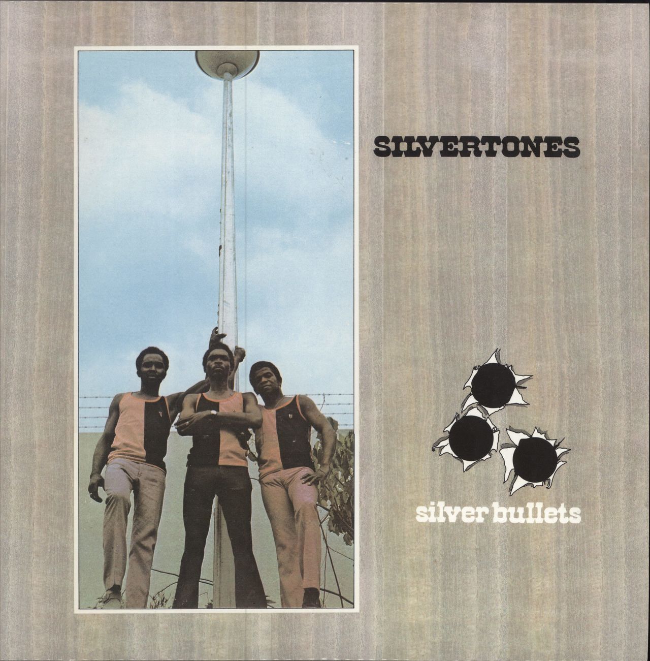 The Silvertones Silver Bullets - Clear & Blue [Vanilla Sky] Vinyl US vinyl LP album (LP record) BMG-538389851