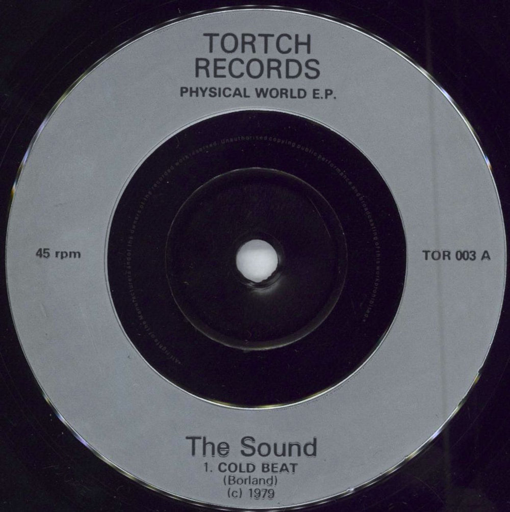 The Sound Physical World EP UK 7" vinyl single (7 inch record / 45) T-S07PH780768