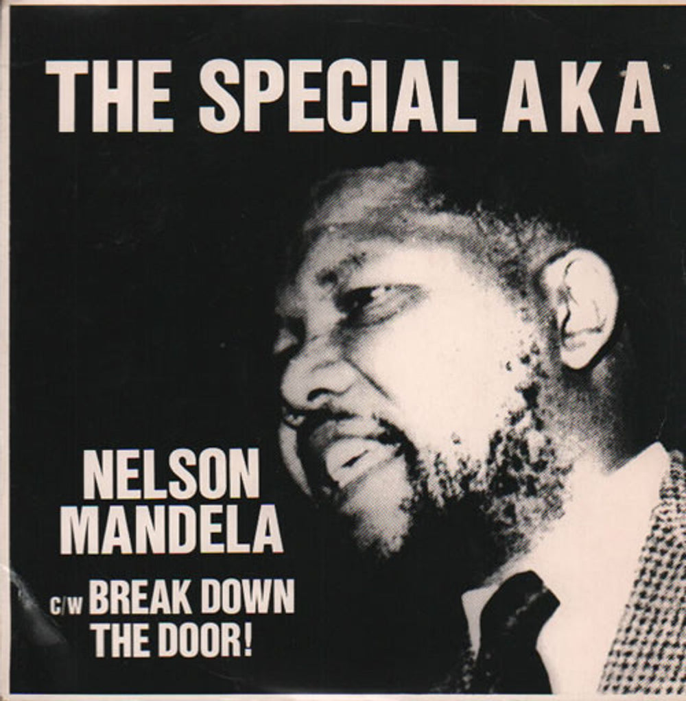 The Specials Nelson Mandela - Wide Centred UK 7" vinyl single (7 inch record / 45) CHSTT26