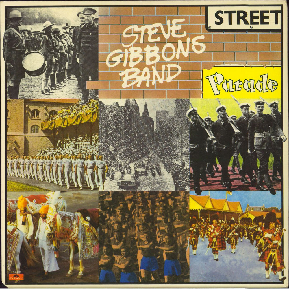 The Steve Gibbons Band Street Parade US vinyl LP album (LP record) PD-1-6293