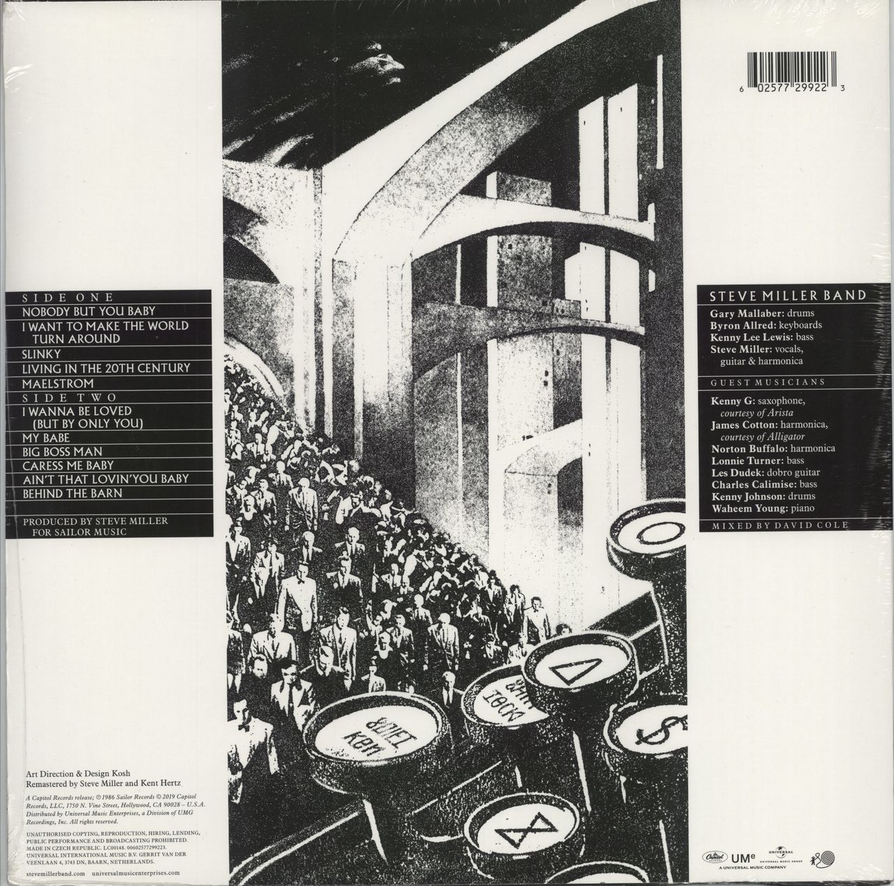 The Steve Miller Band Living In The 20th Century - 180 Gram - Sealed UK vinyl LP album (LP record) 602577299223