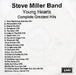 The Steve Miller Band Young Hearts - Complete Greatest Hits UK Promo CD-R acetate CD-R ACETATE