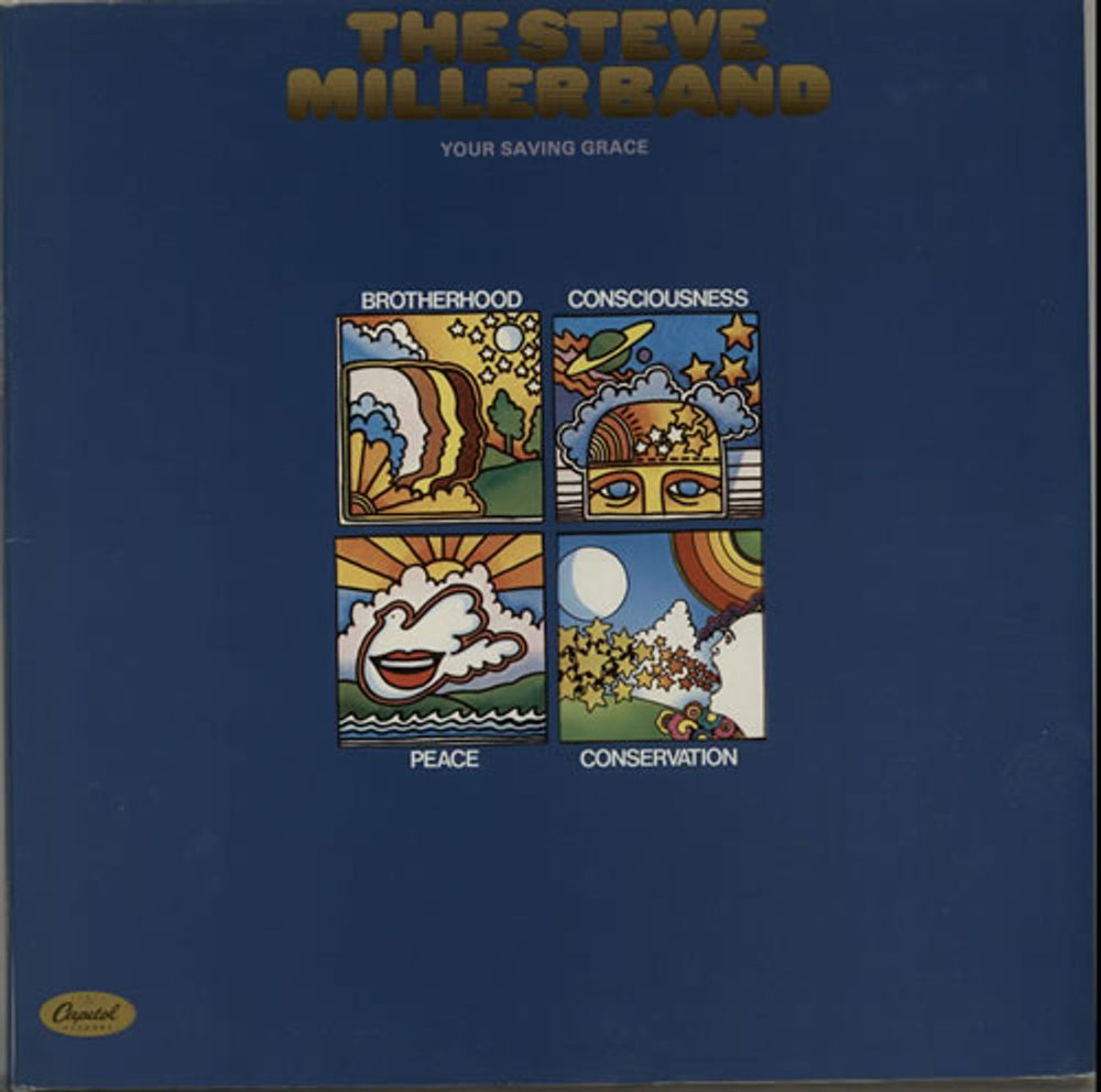 The Steve Miller Band Your Saving Grace Dutch vinyl LP album (LP record) 1A028-80277