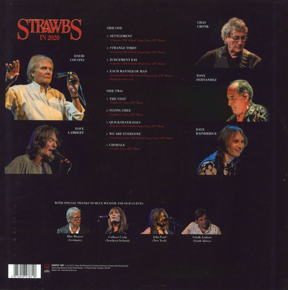 The Strawbs Settlement UK vinyl LP album (LP record) 5013929478718