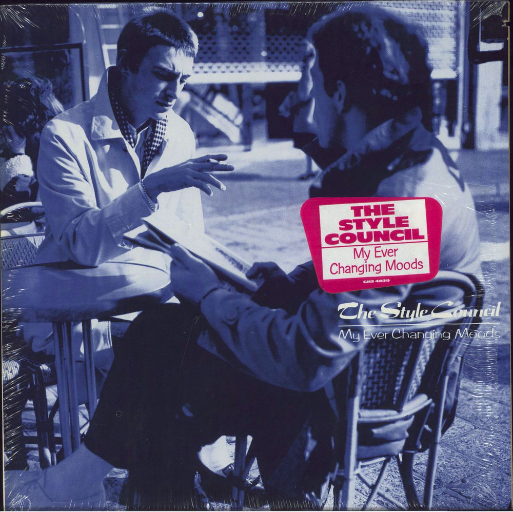 The Style Council My Ever Changing Moods - stickered shrink US vinyl LP album (LP record) GHS4029