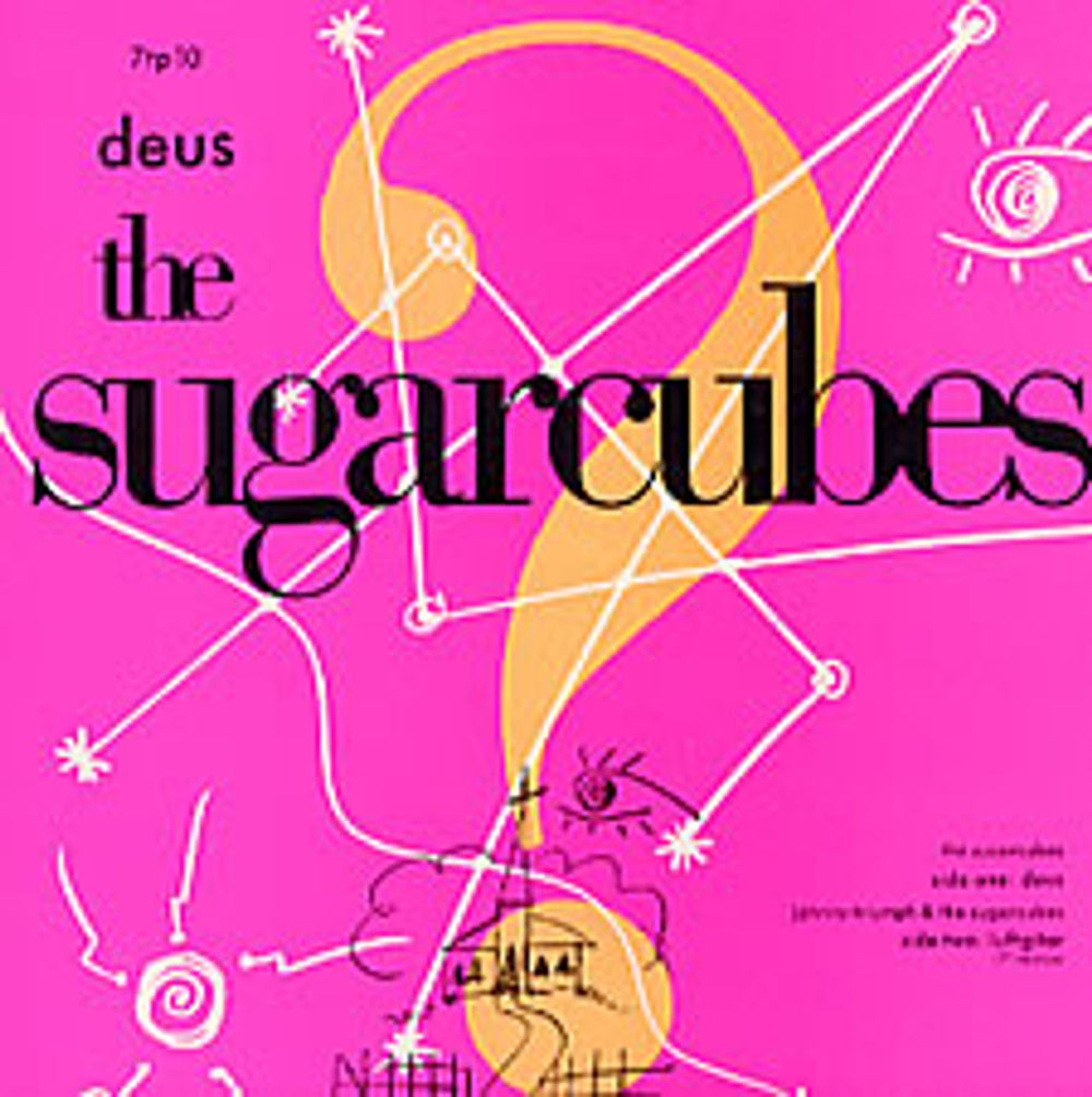 The Sugarcubes Deus UK 7" vinyl single (7 inch record / 45) 7TP10