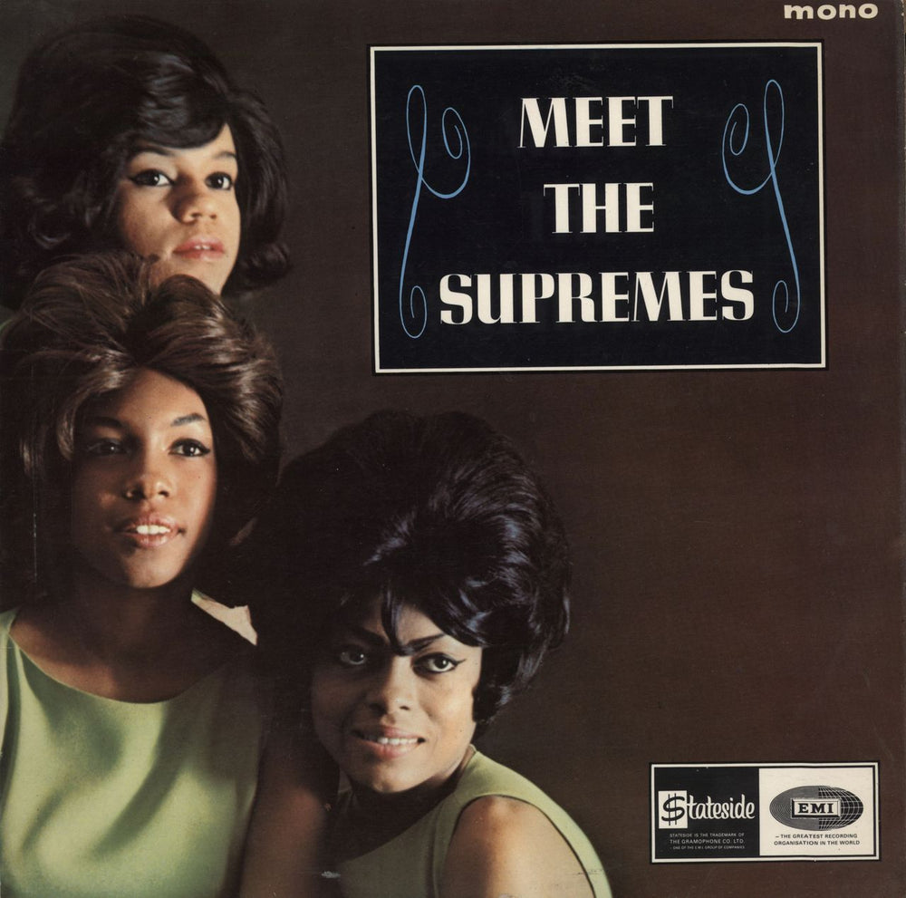 The Supremes Meet The Supremes UK vinyl LP album (LP record) SL10109
