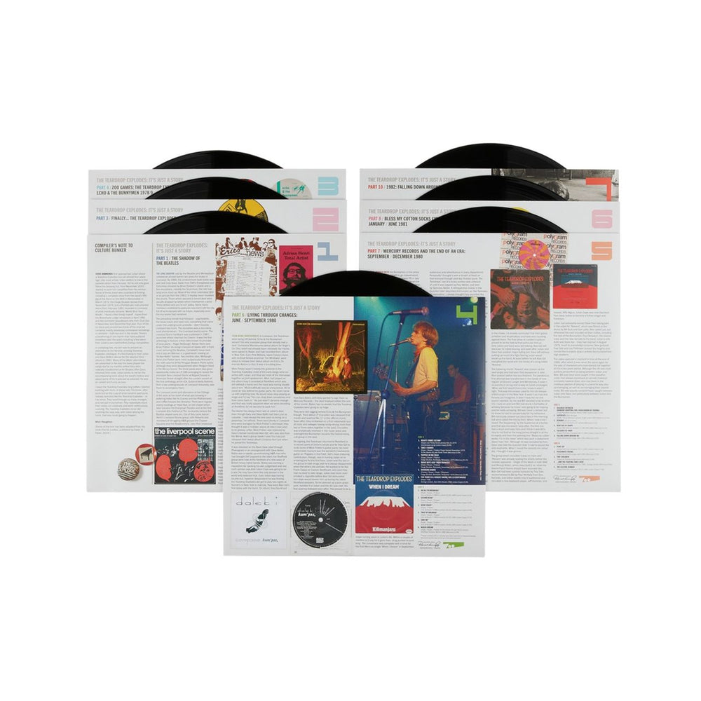 The Teardrop Explodes Culture Bunker 1978-82 - Exclusive 7-LP Vinyl Box Set - Sealed UK Vinyl Box Set