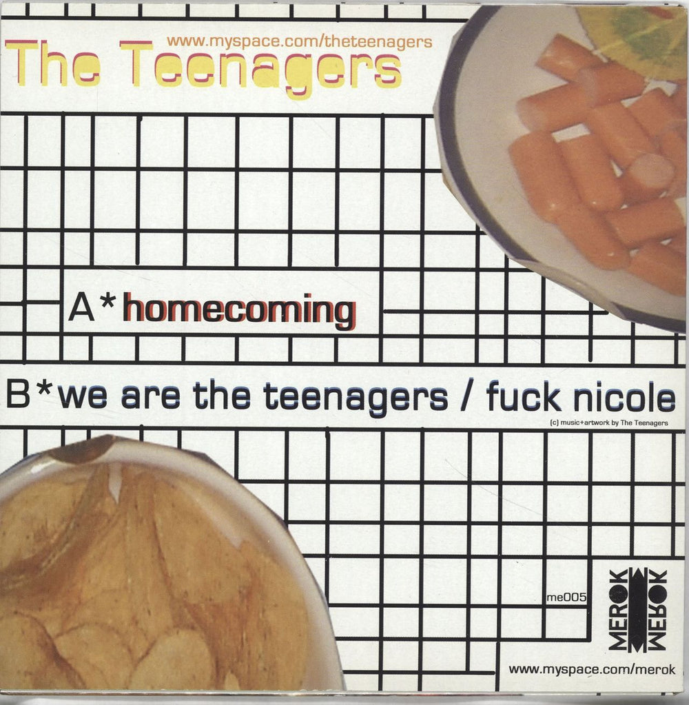 The Teenagers Homecoming UK 7" vinyl single (7 inch record / 45) T2807HO701678