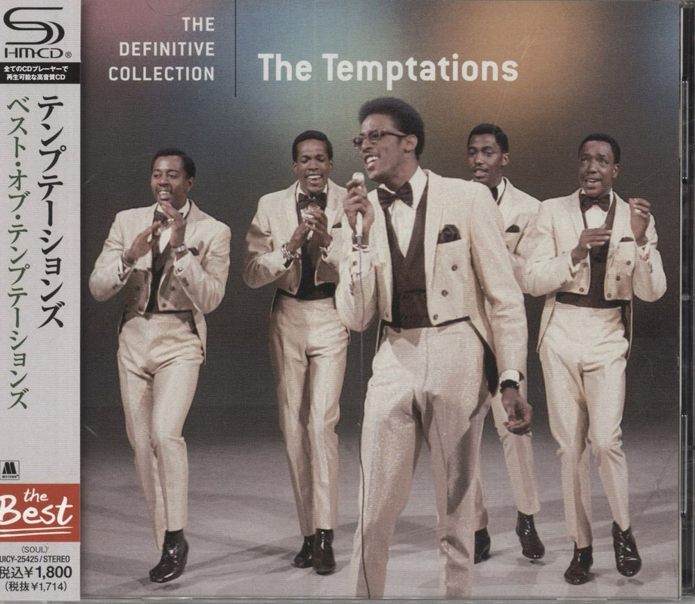 The Temptations The Definitive Collection - SHM-CD Japanese SHM CD UICY-25425