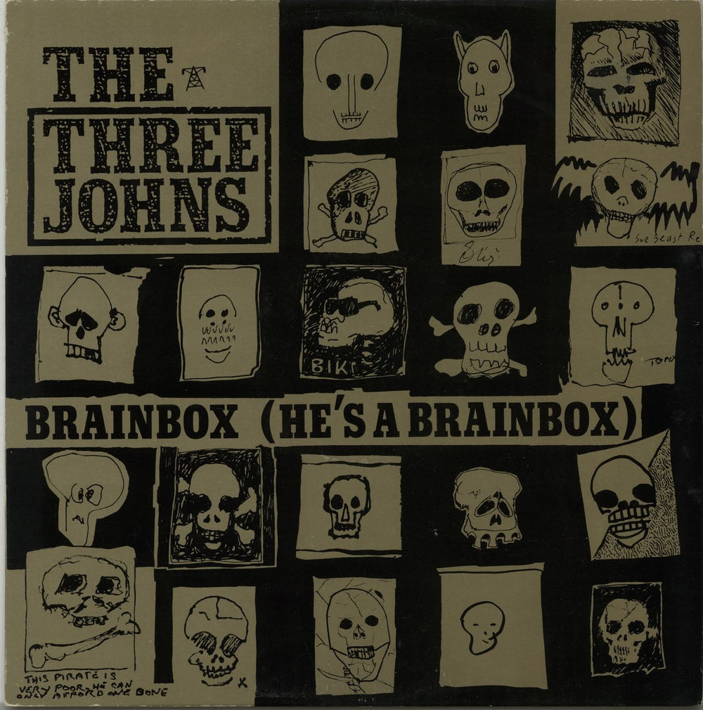 The Three Johns Brainbox (He's A Brainbox) UK 12" vinyl single (12 inch record / Maxi-single) 12ABS036