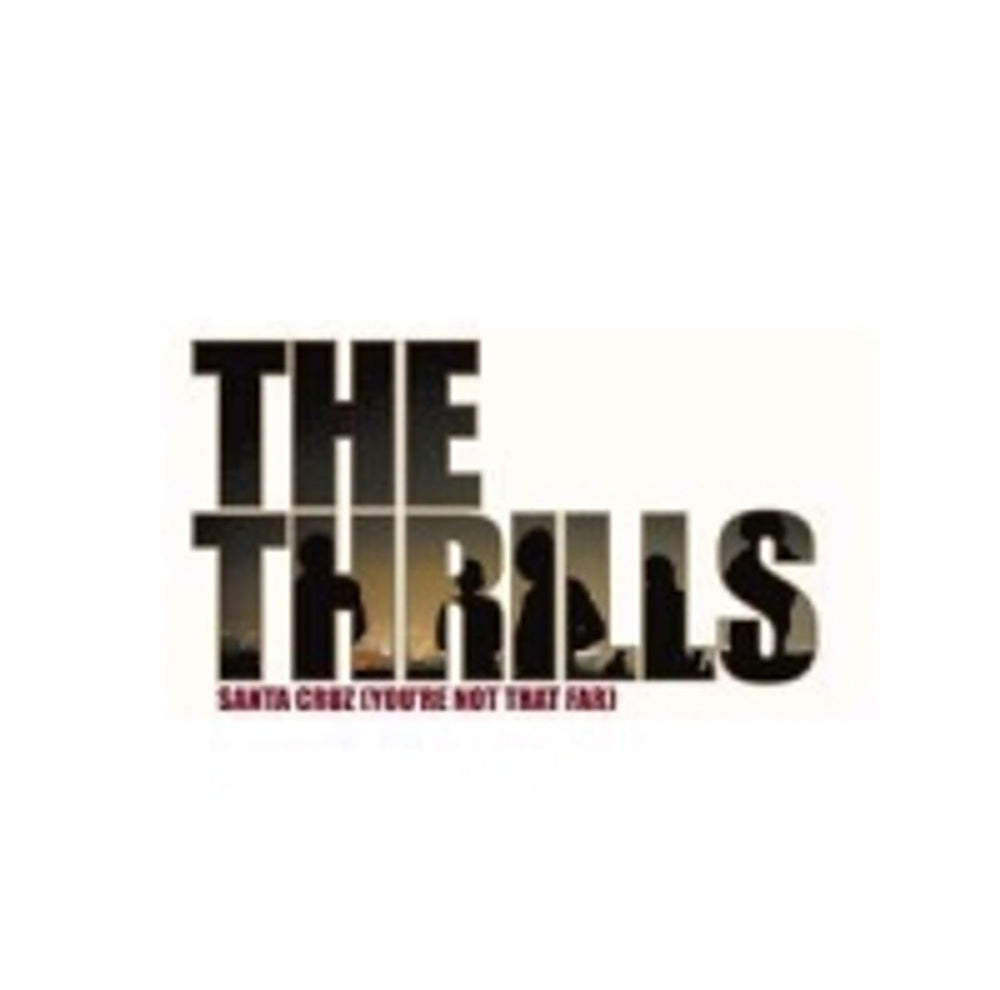 The Thrills Santa Cruz [You're Not That Far] UK CD/DVD single set VSCDT/DVD1862