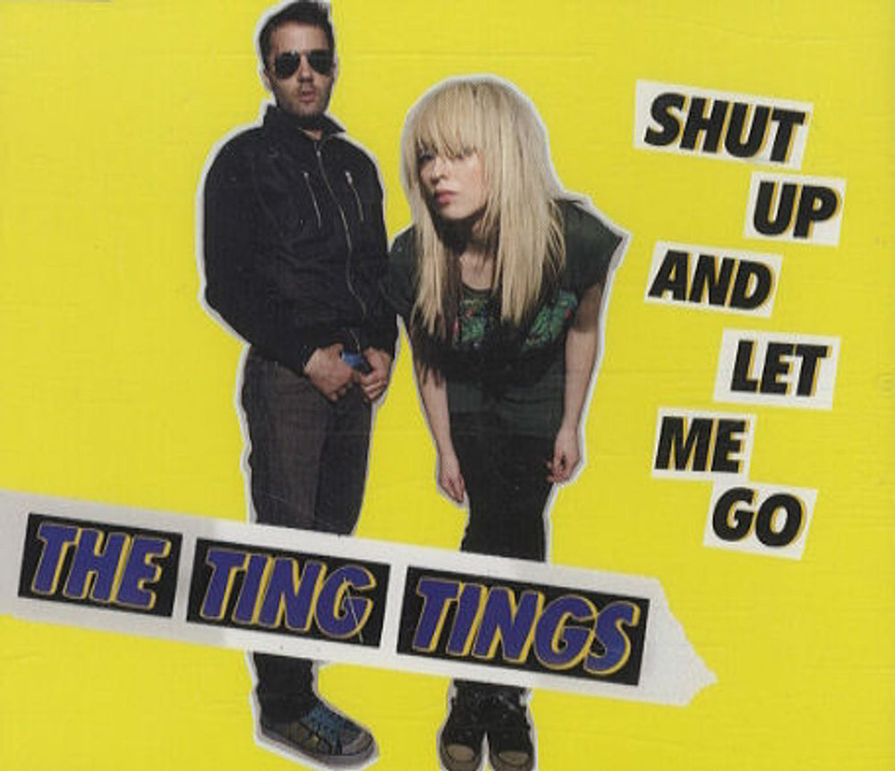 The Ting Tings Shut Up And Let Me Go US Promo CD-R acetate CDR ACETATE