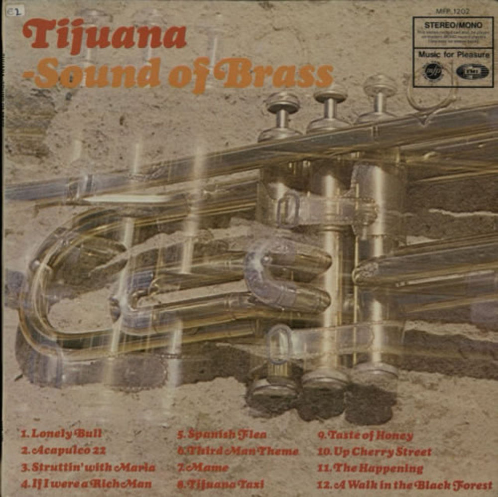 The Torero Band Tijuana - Sound Of Brass UK vinyl LP album (LP record) MFP1202