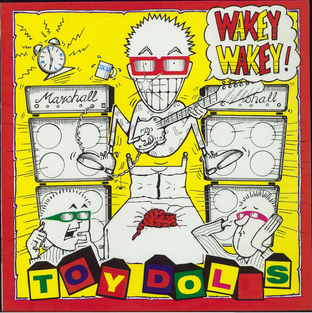 The Toy Dolls (70s) Wakey Wakey! Spanish vinyl LP album (LP record) VLP-366