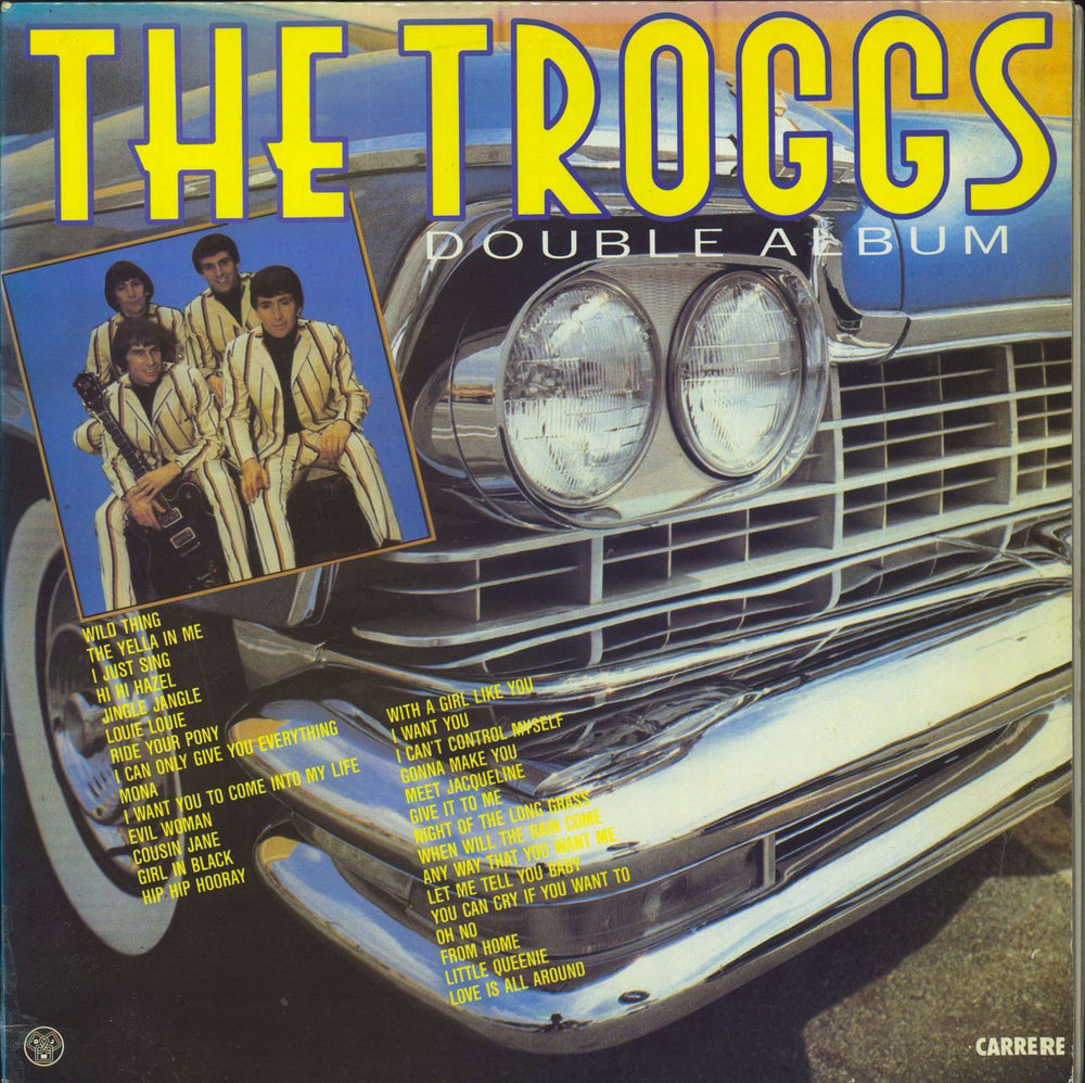 The Troggs The Very Best Of The Troggs French 2-LP vinyl record set (Double LP Album) 66.227