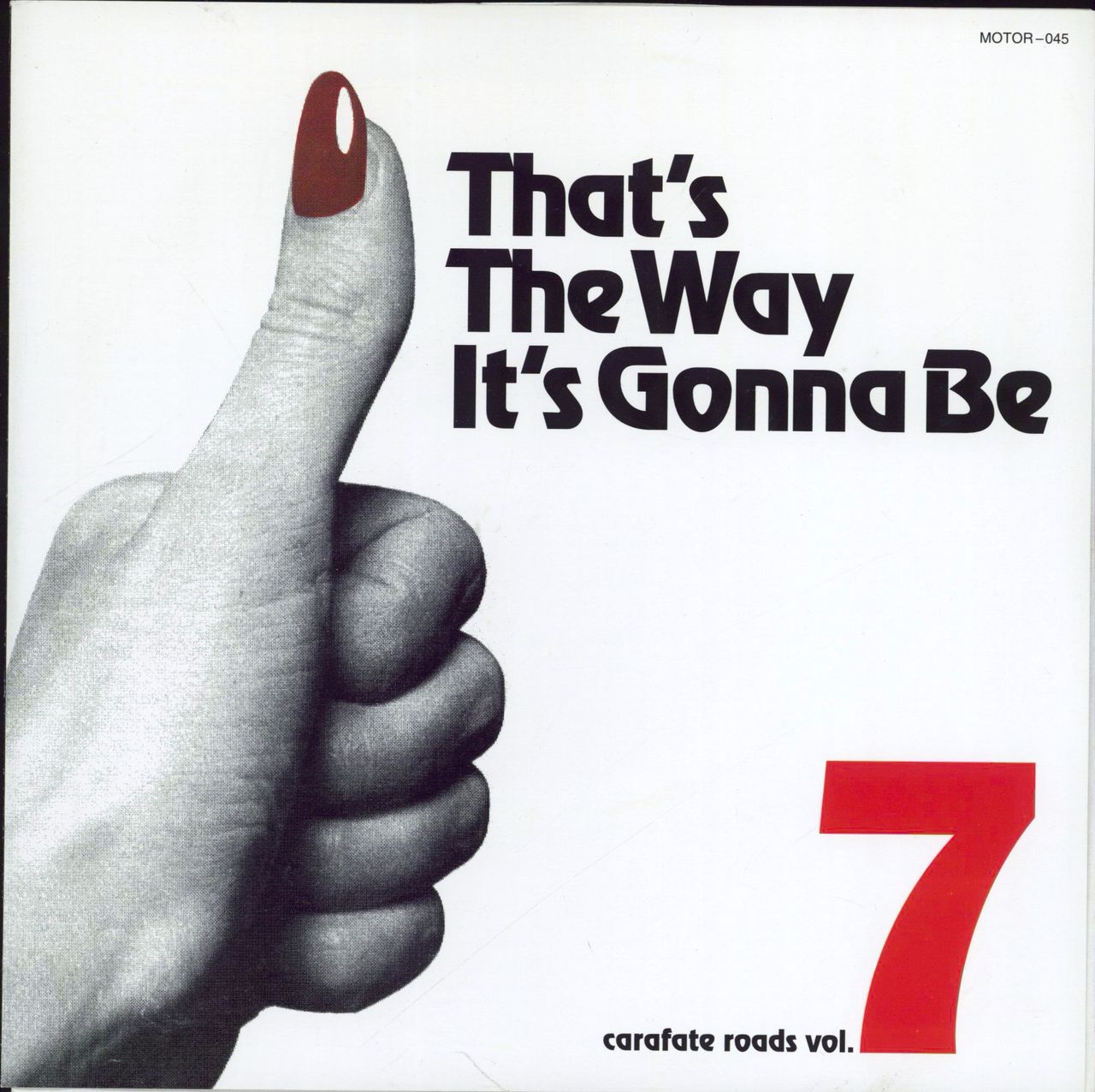 The Tyde That's The Way It's Gonna Be Japanese 7" vinyl single (7 inch record / 45) MOTOR045
