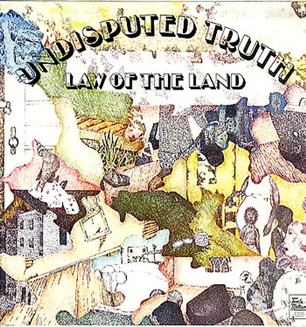 The Undisputed Truth Law Of The Land UK vinyl LP album (LP record) STML11240