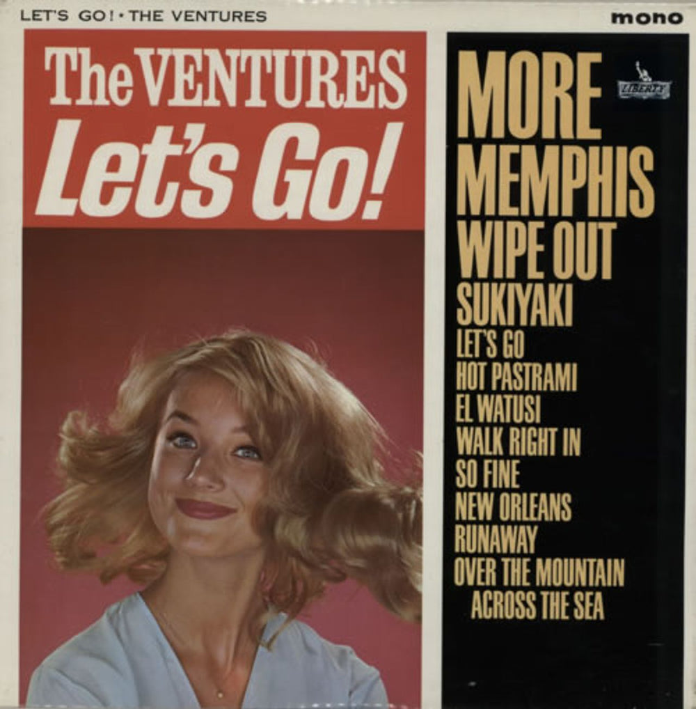 The Ventures Let's Go! - EX UK vinyl LP album (LP record) LBY1169