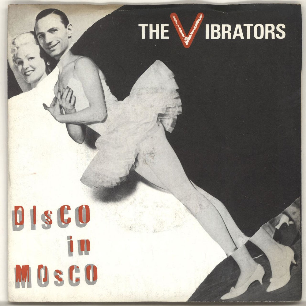 The Vibrators Disco In Mosco UK 7" vinyl single (7 inch record / 45) RAT4