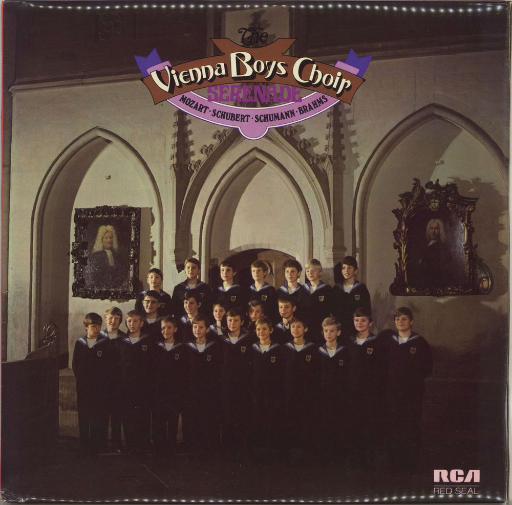 The Vienna Boys Choir Serenade UK vinyl LP album (LP record) RL19034