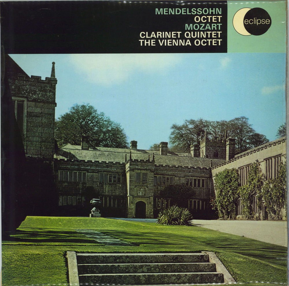 The Vienna Octet Mendelssohn: Octet / Mozart: Clarinet Quintet UK vinyl LP album (LP record) ECS517