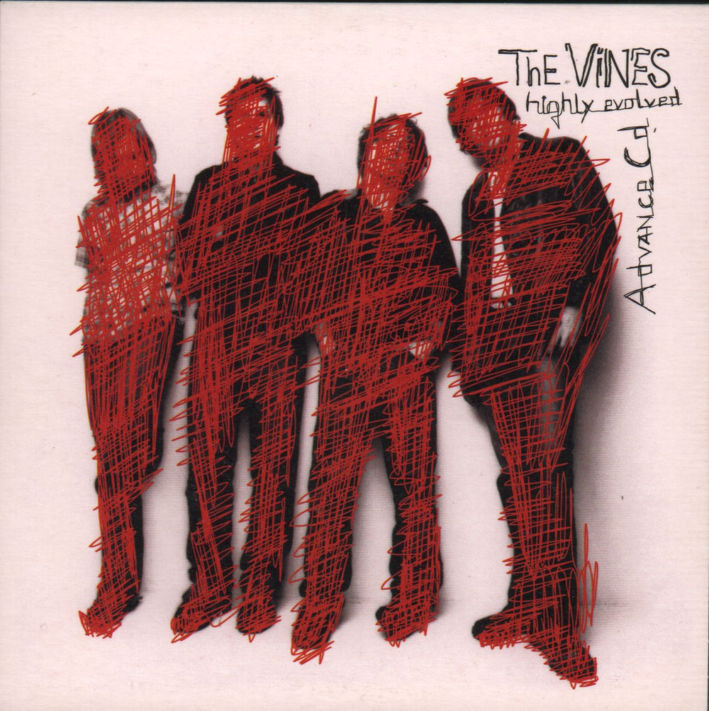 The Vines Highly Evolved UK Promo CD album (CDLP) HVNLP36CDP