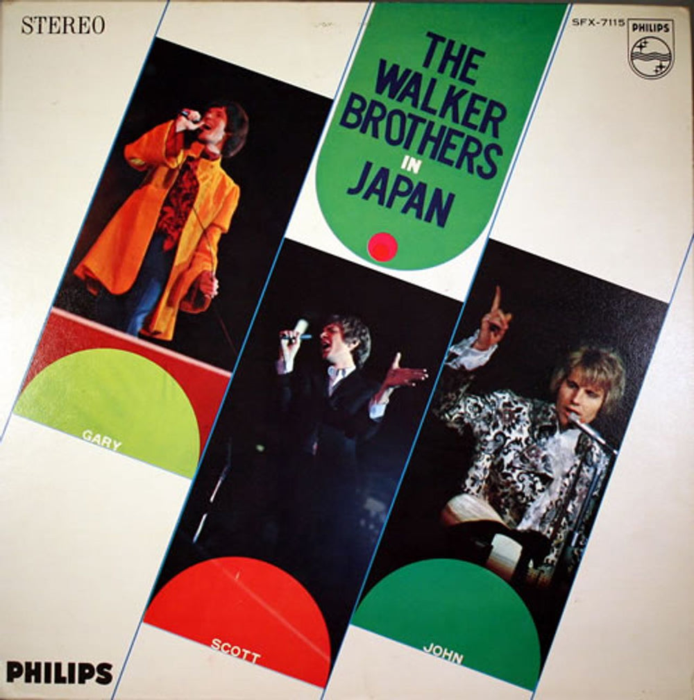 The Walker Brothers The Walker Brothers In Japan Japanese vinyl LP album (LP record) SFX-7115