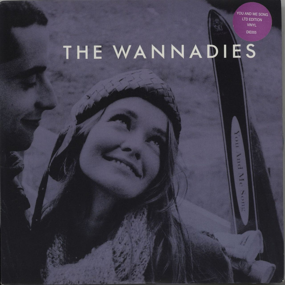 The Wannadies You And Me Song - Blue Vinyl UK 7" vinyl single (7 inch record / 45) DIE005