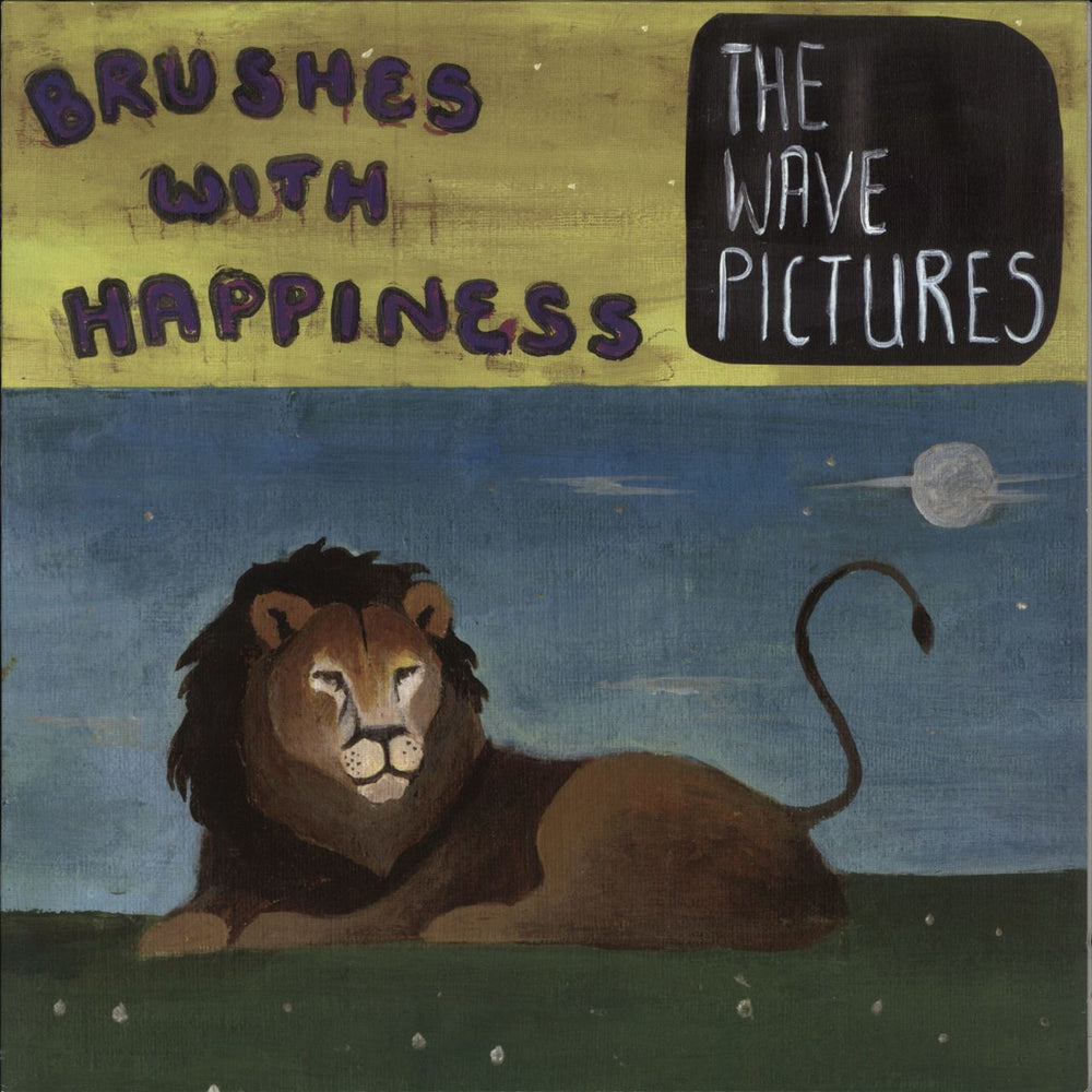 The Wave Pictures Brushes With Happiness UK vinyl LP album (LP record) MOSHILP83